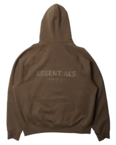 Fear of God Essentials Brown Hoodie