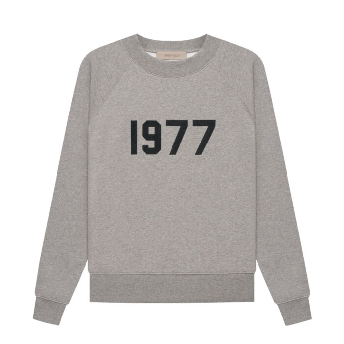 Essentials-Crewneck-1977-Sweatshirt-–-Dark-Gray-1