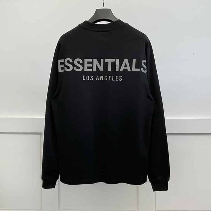 Essentials-Fear-of-God-Long-Sleeve-Shirt-Black