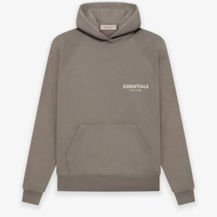 Essentials brown hoodie (2)