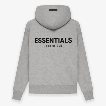 Kids Essentials Hoodie – Gray